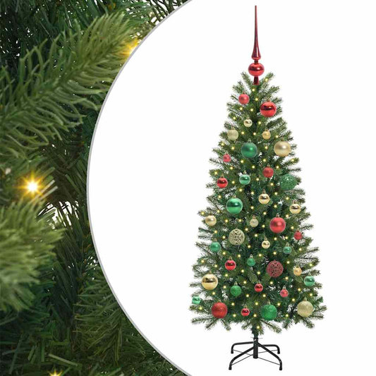 Artificial Christmas Tree with 150 LEDs Green 120 cm PE and PVC Artificial Christmas Tree with 150 LEDs Green 120 cm PE and PVC