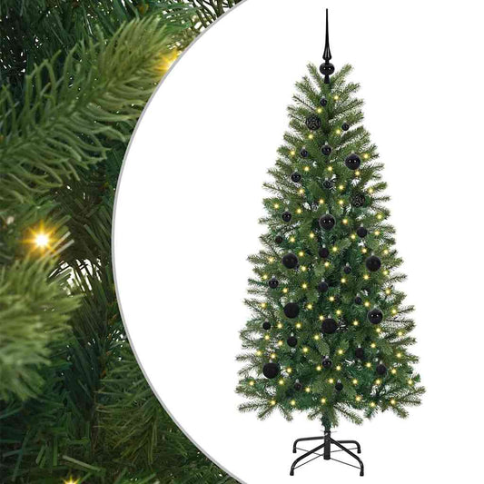 Artificial Christmas Tree with 150 LEDs Green 150 cm PE and PVC Artificial Christmas Tree with 150 LEDs Green 150 cm PE and PVC