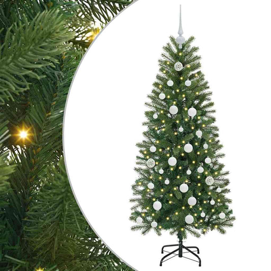 Artificial Christmas Tree with 150 LEDs Green 150 cm PE and PVC Artificial Christmas Tree with 150 LEDs Green 150 cm PE and PVC