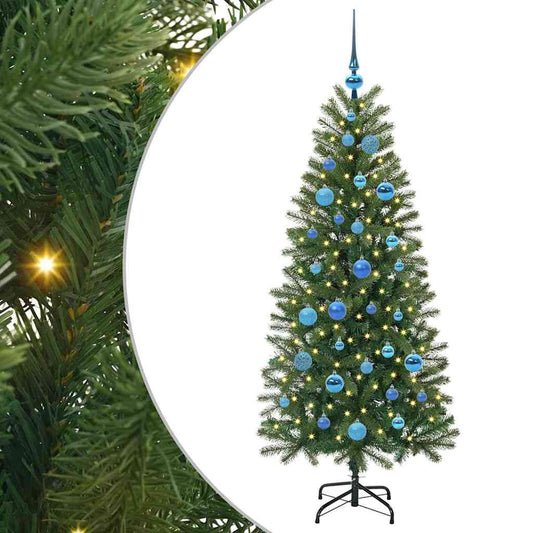 Artificial Christmas Tree with 150 LEDs Green 150 cm PE and PVC Artificial Christmas Tree with 150 LEDs Green 150 cm PE and PVC