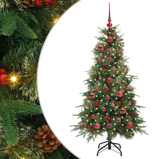 Artificial Hinged Christmas Tree Green 120 cm PE and PVC Artificial Hinged Christmas Tree Green 120 cm PE and PVC