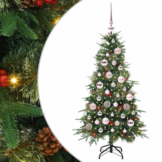 Artificial Hinged Christmas Tree Green 120 cm PE and PVC Artificial Hinged Christmas Tree Green 120 cm PE and PVC