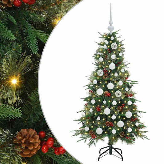 Artificial Hinged Christmas Tree Green 120 cm PE and PVC Artificial Hinged Christmas Tree Green 120 cm PE and PVC
