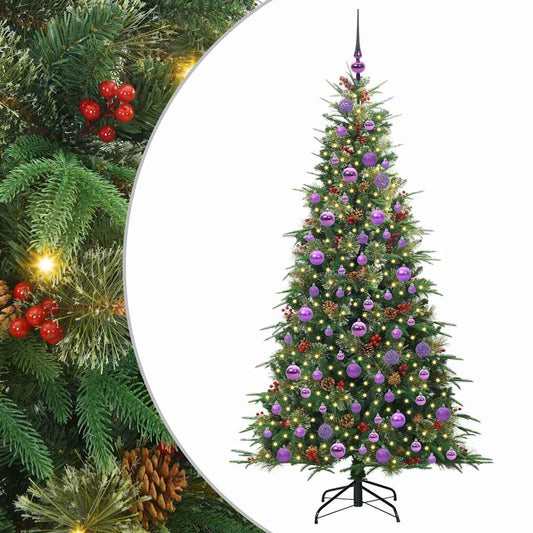 Artificial Hinged Christmas Tree Green 180 cm PE and PVC Artificial Hinged Christmas Tree Green 180 cm PE and PVC