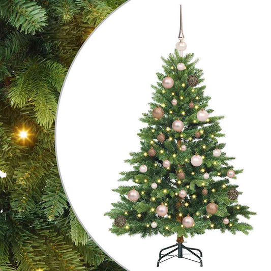 Artificial Christmas Tree with 150 LEDs Green 120 cm PE and PVC Artificial Christmas Tree with 150 LEDs Green 120 cm PE and PVC