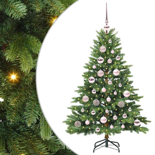 Artificial Christmas Tree with 150 LEDs Green 120 cm PE and PVC Artificial Christmas Tree with 150 LEDs Green 120 cm PE and PVC