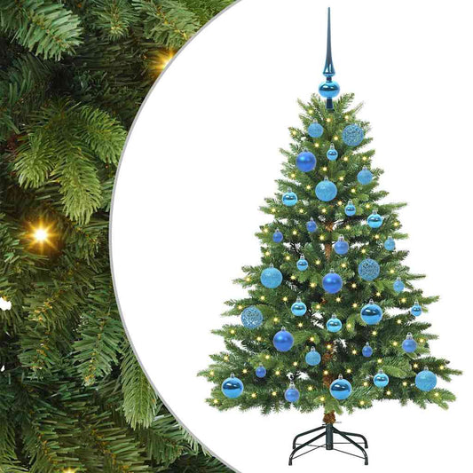 Artificial Christmas Tree with 150 LEDs Green 120 cm PE and PVC Artificial Christmas Tree with 150 LEDs Green 120 cm PE and PVC
