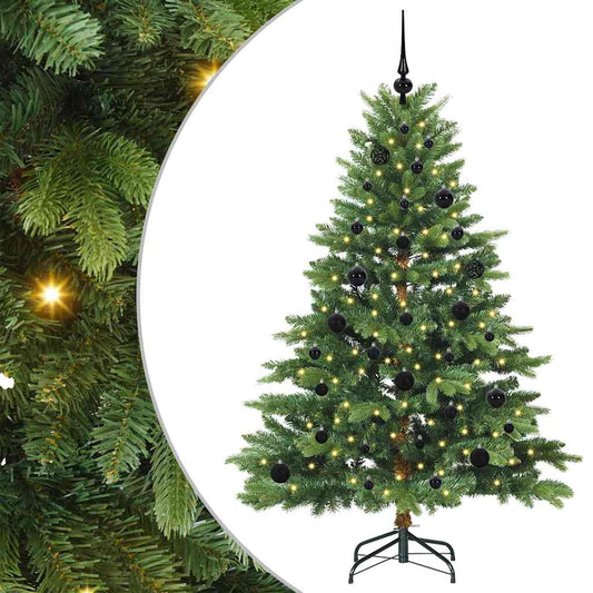 Artificial Christmas Tree with 150 LEDs Green 150 cm PE and PVC Artificial Christmas Tree with 150 LEDs Green 150 cm PE and PVC