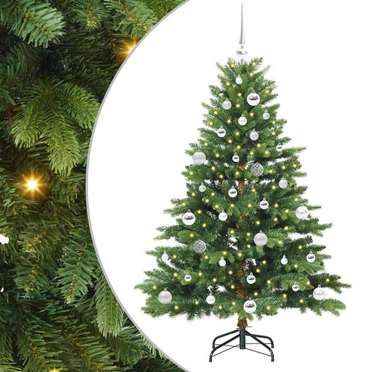 Artificial Christmas Tree with 150 LEDs Green 150 cm PE and PVC Artificial Christmas Tree with 150 LEDs Green 150 cm PE and PVC