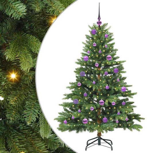 Artificial Christmas Tree with 150 LEDs Green 150 cm PE and PVC Artificial Christmas Tree with 150 LEDs Green 150 cm PE and PVC