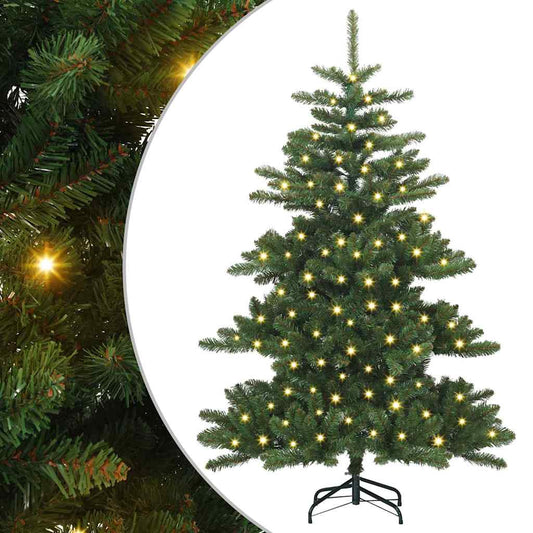 Artificial Hinged Christmas Tree Green 150 cm PVC and Steel Artificial Hinged Christmas Tree Green 150 cm PVC and Steel