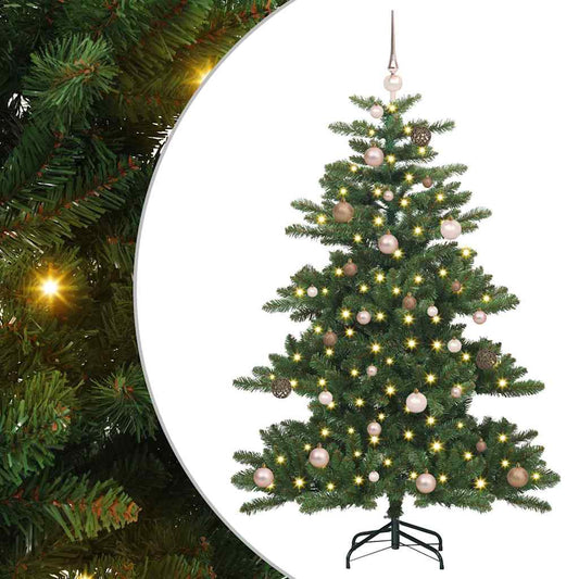 Artificial Hinged Christmas Tree Green 150 cm PVC and Steel Artificial Hinged Christmas Tree Green 150 cm PVC and Steel