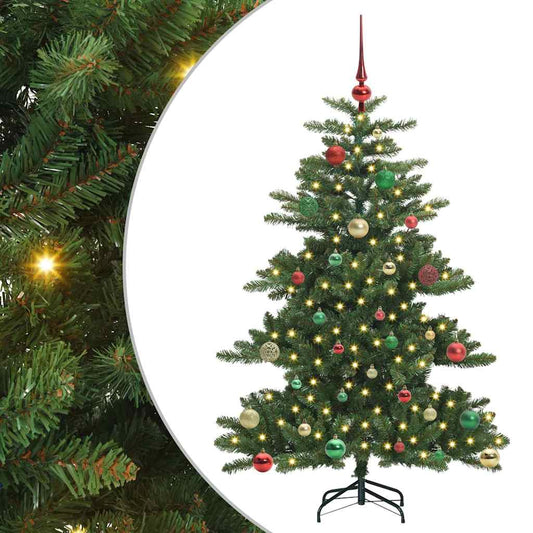 Artificial Hinged Christmas Tree Green 150 cm PVC and Steel Artificial Hinged Christmas Tree Green 150 cm PVC and Steel