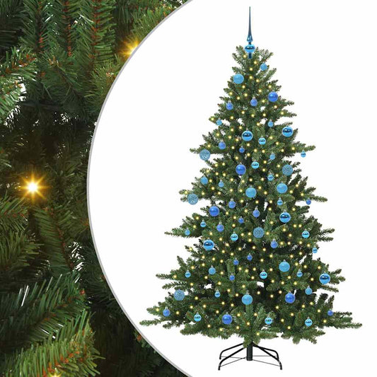 Artificial Hinged Christmas Tree Green 180 cm PVC and Steel Artificial Hinged Christmas Tree Green 180 cm PVC and Steel