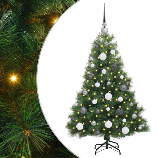Artificial Christmas Tree with 150 LEDs Green 120 cm PE and PVC Artificial Christmas Tree with 150 LEDs Green 120 cm PE and PVC