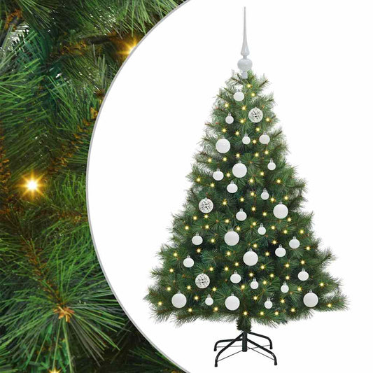 Artificial Christmas Tree with 150 LEDs Green 120 cm PE and PVC Artificial Christmas Tree with 150 LEDs Green 120 cm PE and PVC