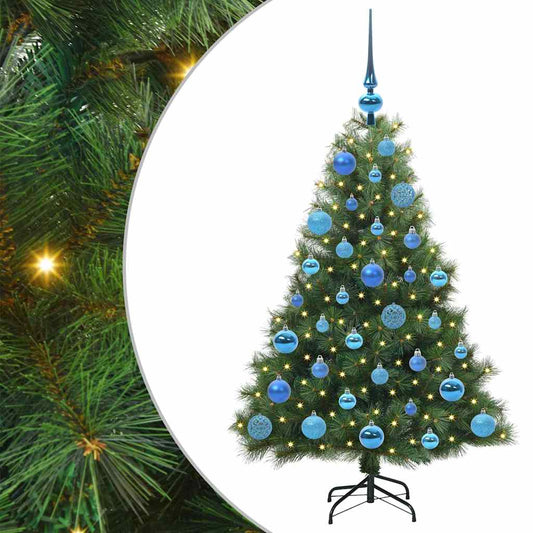 Artificial Christmas Tree with 150 LEDs Green 120 cm PE and PVC Artificial Christmas Tree with 150 LEDs Green 120 cm PE and PVC