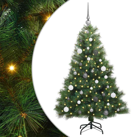 Artificial Christmas Tree with 150 LEDs Green 150 cm PE and PVC Artificial Christmas Tree with 150 LEDs Green 150 cm PE and PVC