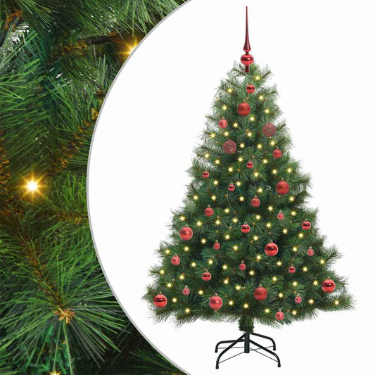 Artificial Christmas Tree with 150 LEDs Green 150 cm PE and PVC Artificial Christmas Tree with 150 LEDs Green 150 cm PE and PVC