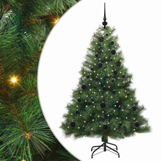 Artificial Christmas Tree with 150 LEDs Green 150 cm PE and PVC Artificial Christmas Tree with 150 LEDs Green 150 cm PE and PVC
