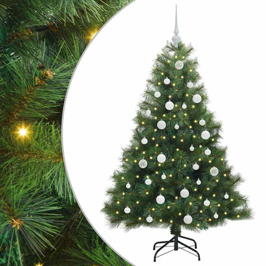 Artificial Christmas Tree with 150 LEDs Green 150 cm PE and PVC Artificial Christmas Tree with 150 LEDs Green 150 cm PE and PVC