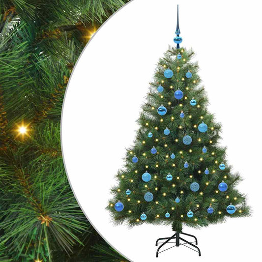 Artificial Christmas Tree with 150 LEDs Green 150 cm PE and PVC Artificial Christmas Tree with 150 LEDs Green 150 cm PE and PVC