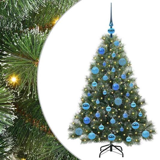 Artificial Christmas Tree with 150 LEDs Green 120 cm PE and PVC Artificial Christmas Tree with 150 LEDs Green 120 cm PE and PVC