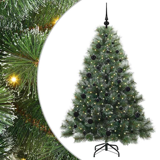 Artificial Christmas Tree with 150 LEDs Green 150 cm PE and PVC Artificial Christmas Tree with 150 LEDs Green 150 cm PE and PVC