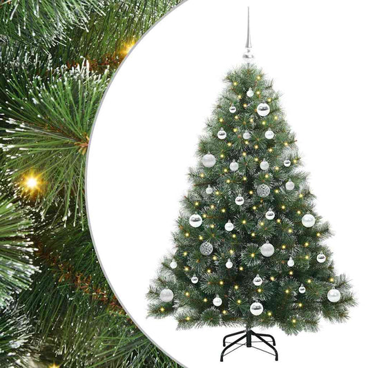 Artificial Christmas Tree with 150 LEDs Green 150 cm PE and PVC Artificial Christmas Tree with 150 LEDs Green 150 cm PE and PVC