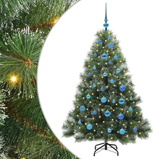 Artificial Christmas Tree with 150 LEDs Green 150 cm PE and PVC Artificial Christmas Tree with 150 LEDs Green 150 cm PE and PVC
