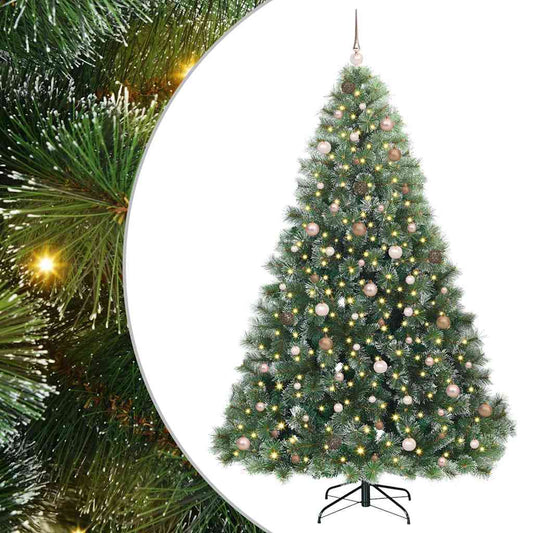 Artificial Christmas Tree with 300 LEDs Green 240 cm PE and PVC Artificial Christmas Tree with 300 LEDs Green 240 cm PE and PVC