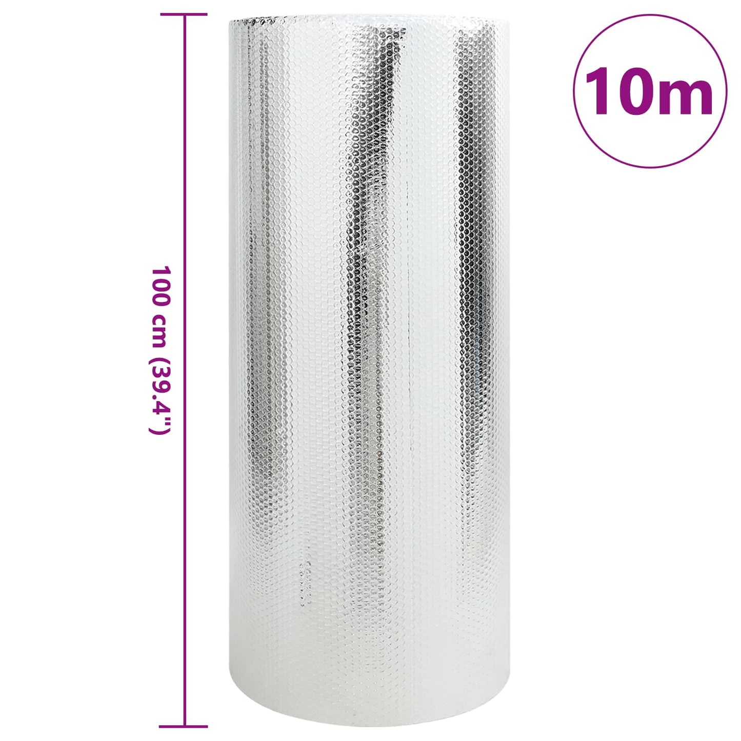 Radiator Heat Reflector Silver 10 x 1 m Polyethylene