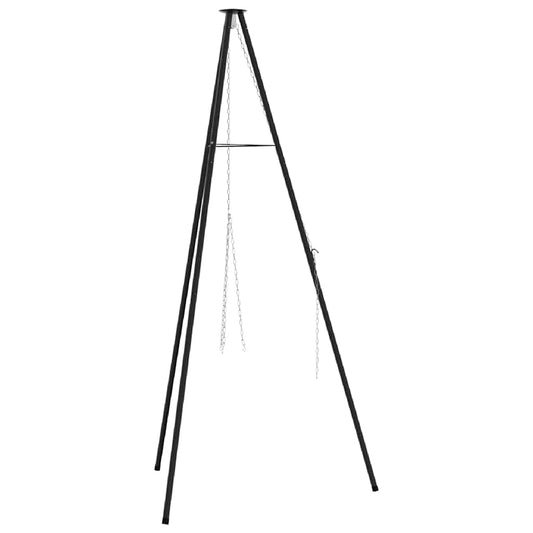 Campfire Tripod Black 92 x 92 x 151.5 cm Steel Campfire Tripod Black 92 x 92 x 151.5 cm Steel