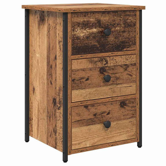 Bedside Cabinet Brown 40 x 36 x 60 cm Solid Reclaim Wood Bedside Cabinet Brown 40 x 36 x 60 cm Solid Reclaim Wood