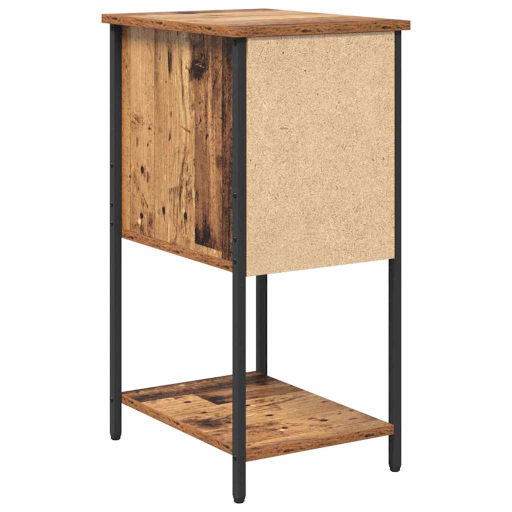 Bedside Cabinet 2 pcs Old wood 32 x 42 x 70 cm Engineered wood