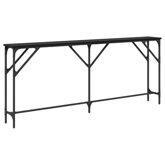Console Table Black oak 180 x 23 x 75 cm Console Table Black oak 180 x 23 x 75 cm