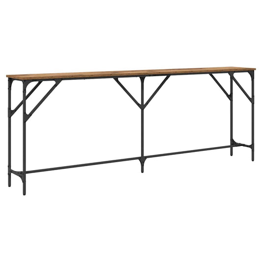 Console Table Old Wood 200 x 29 x 75 cm Console Table Old Wood 200 x 29 x 75 cm
