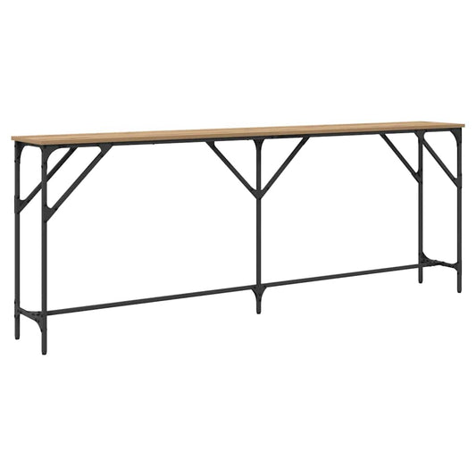 Console Table Artisan oak 200 x 29 x 75 cm Console Table Artisan oak 200 x 29 x 75 cm