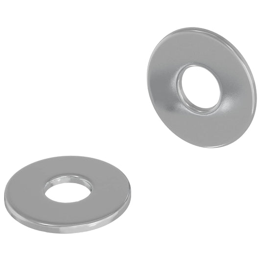 Washers 2 pcs Silver 12 x 12 x 1.2 cm Iron Washers 2 pcs Silver 12 x 12 x 1.2 cm Iron