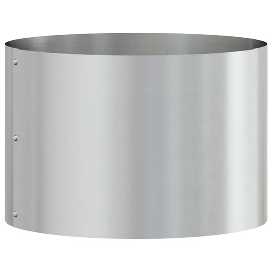Planter Ring Silver 30 x 30 x 20 cm Galvanised Steel Planter Ring Silver 30 x 30 x 20 cm Galvanised Steel