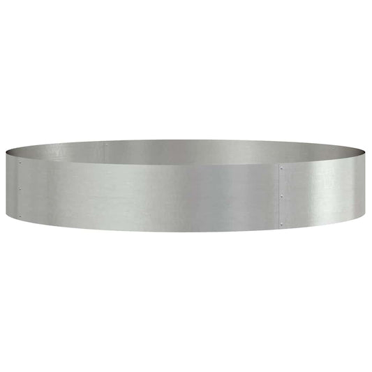 Planter Ring Silver 120 x 120 x 20 cm Stainless Steel Planter Ring Silver 120 x 120 x 20 cm Stainless Steel
