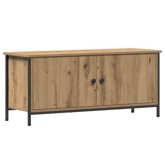 TV Cabinet 100 x 35 x 45 cm Artisan Oak Engineered Wood TV Cabinet 100 x 35 x 45 cm Artisan Oak Engineered Wood