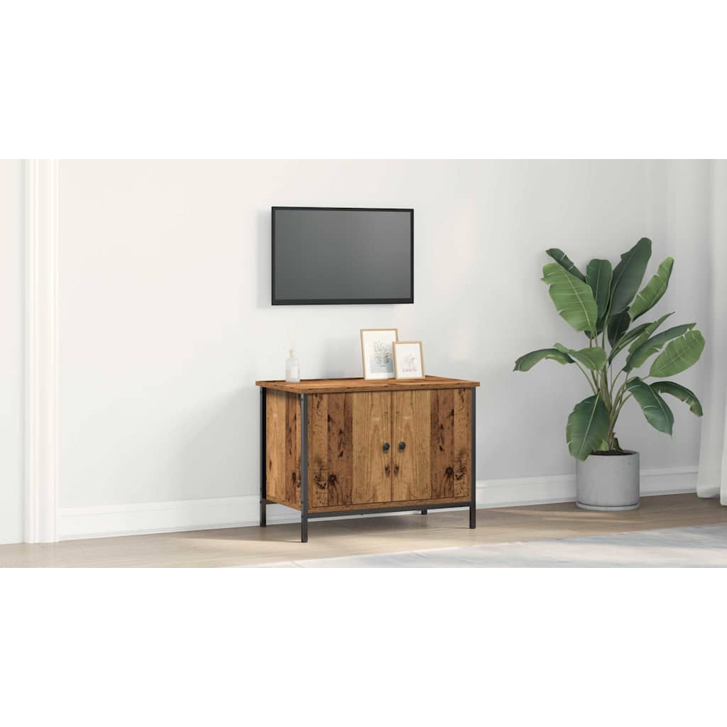TV Cabinet Old Wood 60 x 35 x 45 cm Engineered Wood