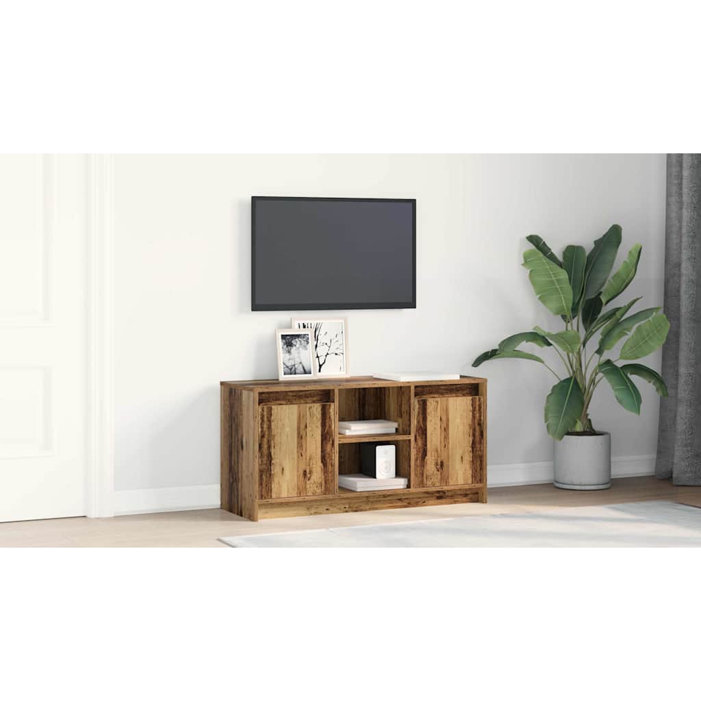 TV Units Brown 100 x 34 x 50 cm Engineered wood