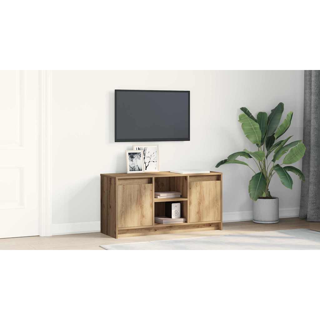 TV Units Brown 100 x 34 x 50 cm Engineered wood