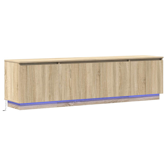 TV Cabinet Sonoma Oak 180 x 38 x 49 cm Engineered Wood TV Cabinet Sonoma Oak 180 x 38 x 49 cm Engineered Wood