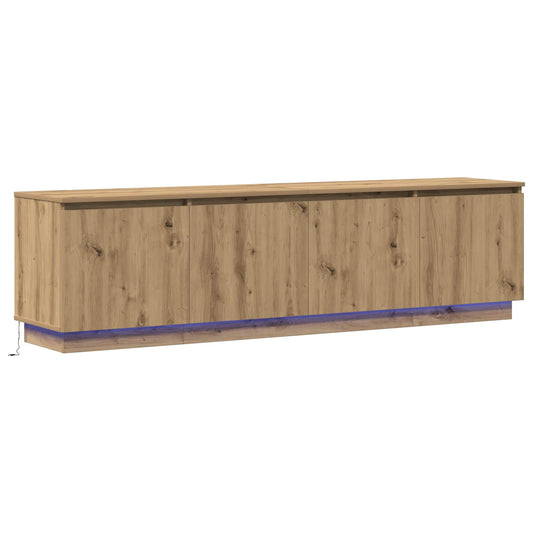 TV Cabinet Artisan Oak 180 x 38 x 49 cm Engineered Wood TV Cabinet Artisan Oak 180 x 38 x 49 cm Engineered Wood