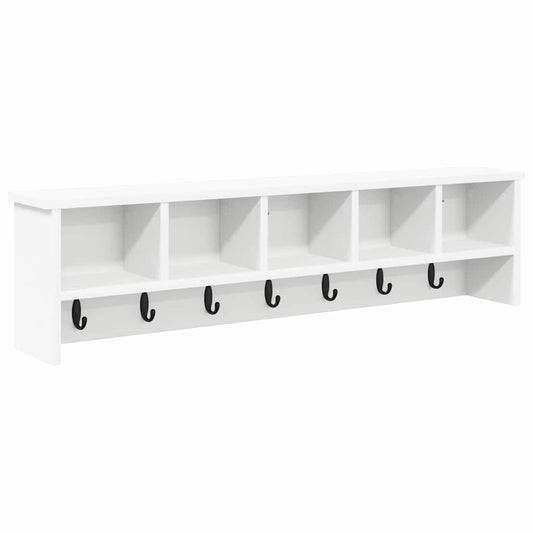Wall-Mounted Coat Rack Wall-Mounted White 100 x 16 x 26 cm Wall-Mounted Coat Rack Wall-Mounted White 100 x 16 x 26 cm