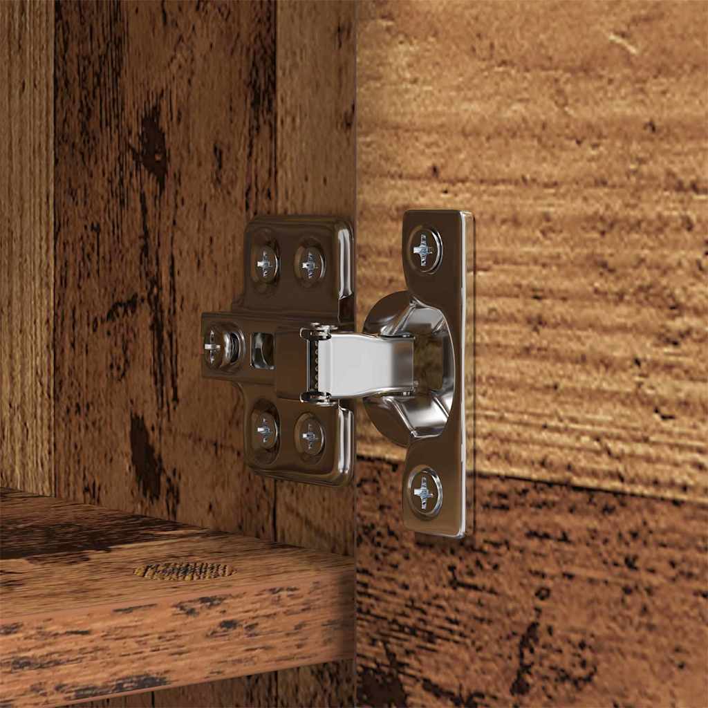 Wall-Mounted Coat Rack Old Wood 50 x 20 x 30 cm Engineered wood