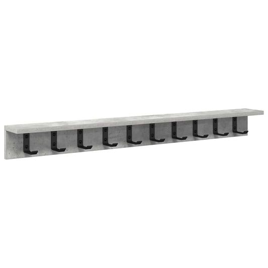 Wall-Mounted Coat Rack Wall-Mounted Concrete Grey Wall-Mounted Coat Rack Wall-Mounted Concrete Grey